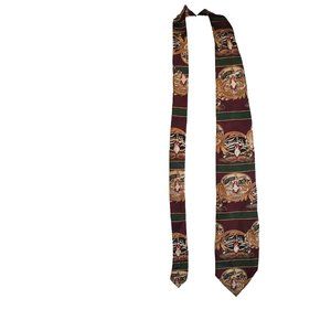 Mens Silk Tie Tabasco Oysters Multi Color 60"  Louisiana Hot Sauce Seafood Gift